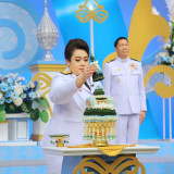 รมว.อว.นำคณะผู้บริหาร อว. ร่วมบันทึกเทปถวายพระพรชัยมงคล เฉลิ ... Image 3