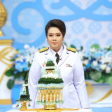 รมว.อว.นำคณะผู้บริหาร อว. ร่วมบันทึกเทปถวายพระพรชัยมงคล เฉลิ ... Image 2