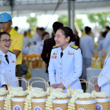 “สุดาวรรณ” รมว.อว. พร้อมด้วยคณะผู้บริหาร อว. ร่วมพิธีทำบุญตั ... พารามิเตอร์รูปภาพ 9