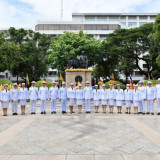 กระทรวง อว. จัดพิธีวางพุ่มดอกไม้ถวายราชสักการะพระบรมราชานุสา ... พารามิเตอร์รูปภาพ 8