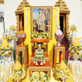 “ศุภมาส” นำทีมผู้บริหารและบุคลากร อว. ถวายผ้าพระกฐินพระราชทา ... Image 6