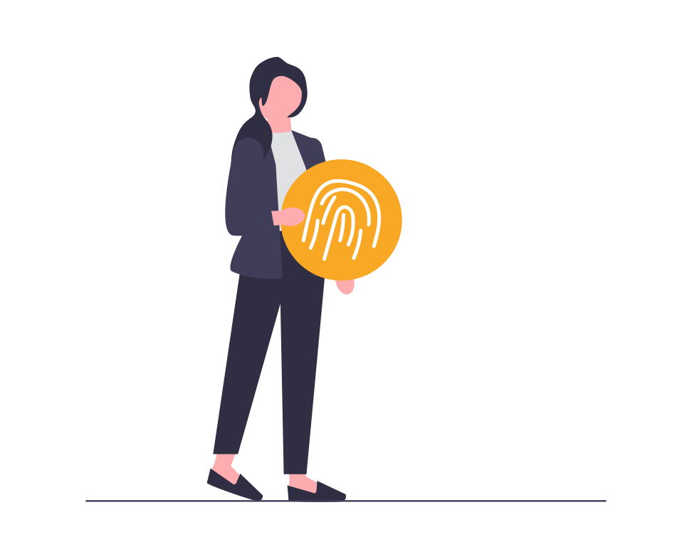 undraw fingerprint login re h8jt